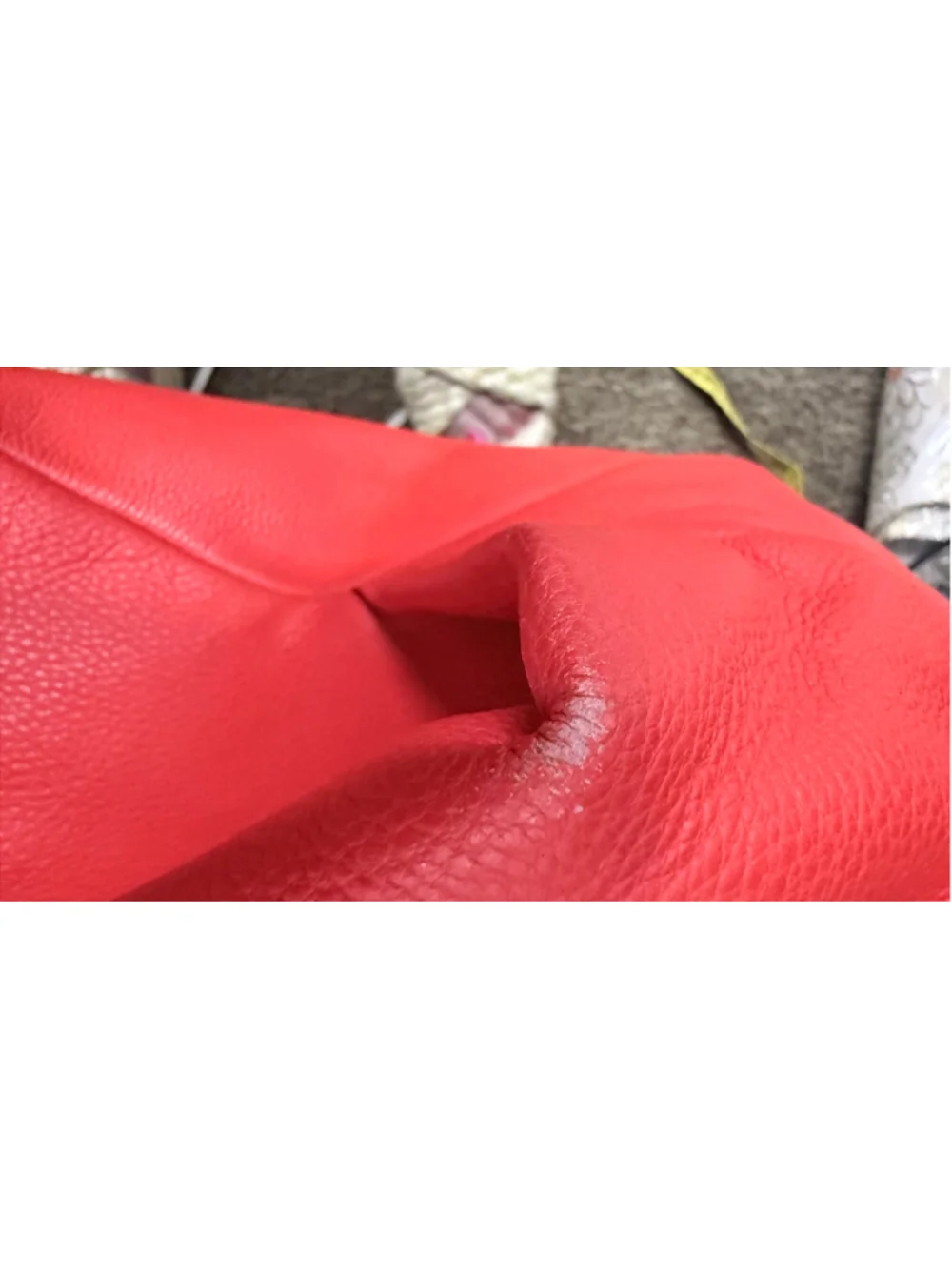 Women's DVF Hobo Bag Red Leather Tassel Handbag